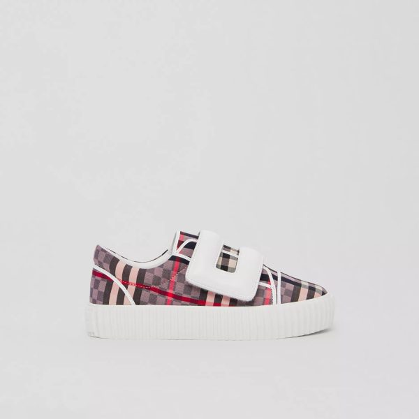 Boys & Girls Rose Check Shoes Hot on Sale