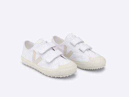 Boys & Girls White  OLLIE CANVAS  Shoes For Sale