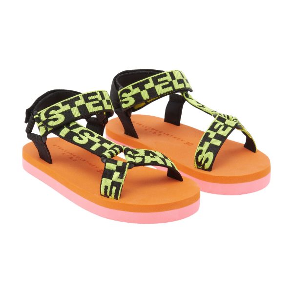 Boys & Girls Multicolor Tape Sandals Supply